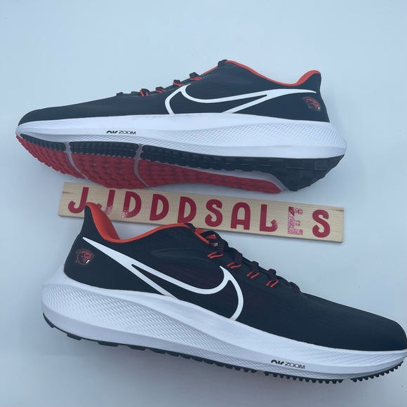 Nike Air Zoom Pegasus 39 Oregon State Beavers Black Orange DR1971-001 Men’s 12.5 - Picture 8 of 10